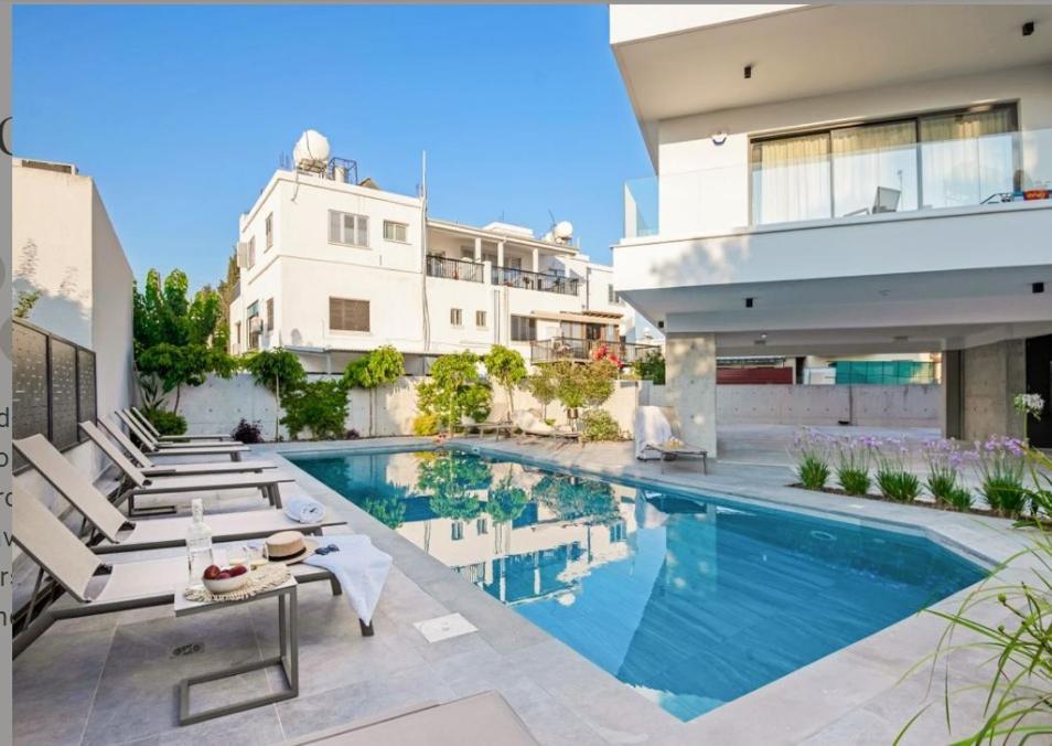 Olive Shared Pool Apartments Paphos Eksteriør billede